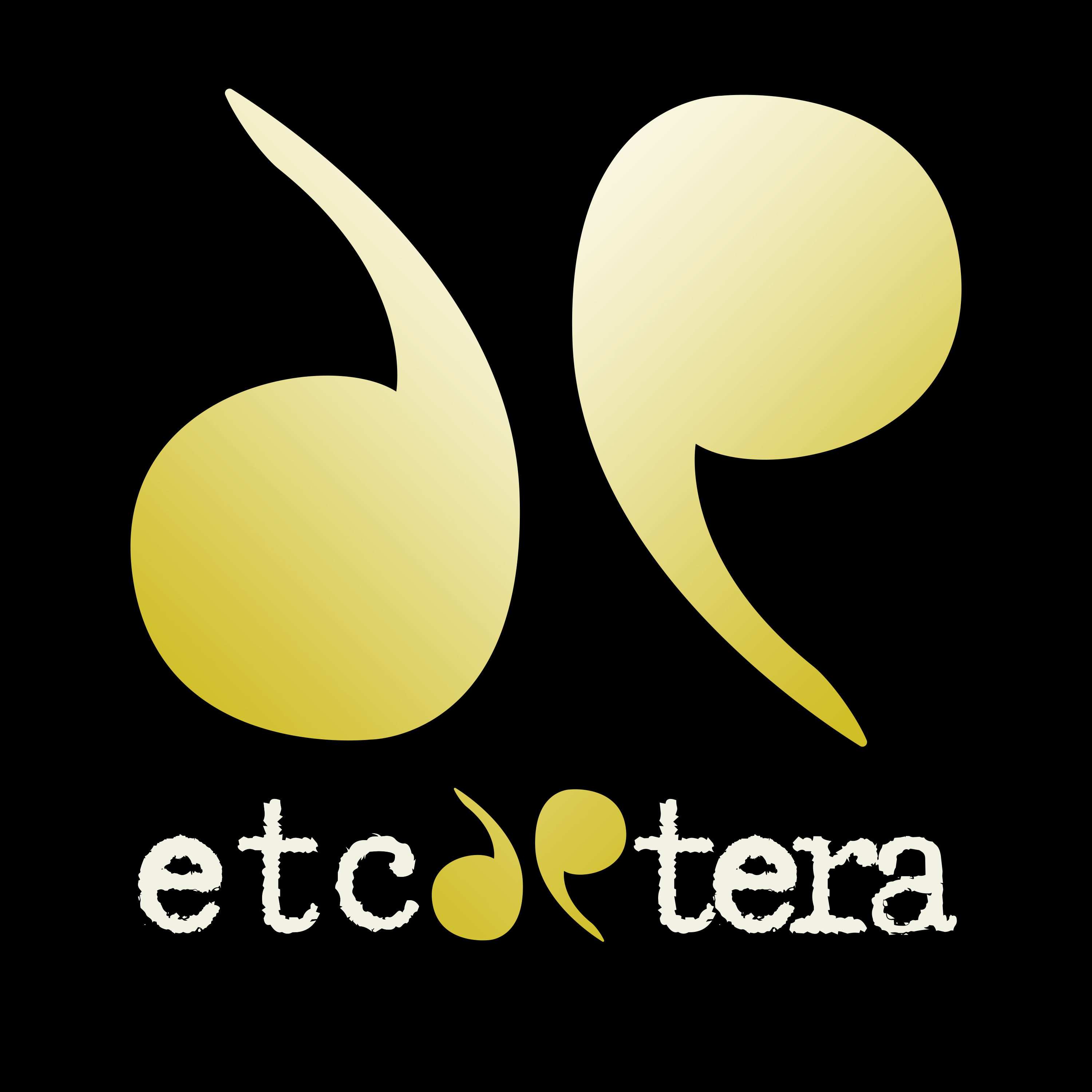 Etcaetera - Logo (Gold)